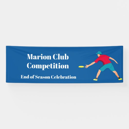 Banderoles Frisbee ultime (Horizontal)