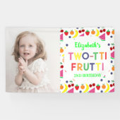 Banderoles Fruit Deux-tti Frutti 2e anniversaire (Horizontal)