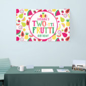 Banderoles Fruits à deux tti fête d'anniversaire 2 Anniversai (Salon professionnel)