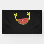 Banderoles Fruits de pastèque - Fruit de pastèque été (Horizontal)