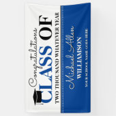 Banderoles Fun Class Année Félicitations Diplômé (Vertical)