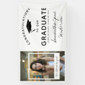 Banderoles Fun Photo Collage Graduation Félicitations (Vertical)