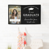 Banderoles Fun Photo Collage Graduation Félicitations (En situation)