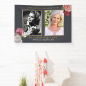 Banderoles Funérailles Florale 2 Photo Célébration De La Vie (Insitu)