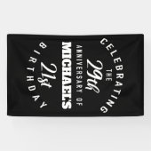 Banderoles Funny 50e anniversaire Personnalisé (Horizontal)