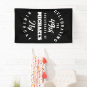 Banderoles Funny 70e anniversaire Personnalisé (En situation)