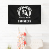 Banderoles Funny Engineer For All Women (En situation)