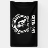 Banderoles Funny Engineer For All Women (Vertical)