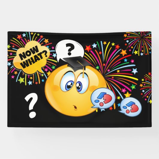 Banderoles FUNNY Félicitations Graduation (Horizontal)