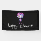 Banderoles Funny Frankenstein Monster Halloween Fun (Horizontal)