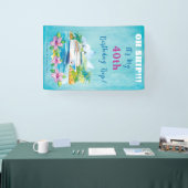 Banderoles Funny Island Beach 40e anniversaire de croisière p (Salon professionnel)