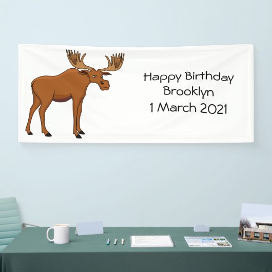 Banderoles Funny moose (Salon professionnel)