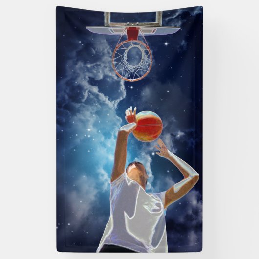 Banderoles Futur Basketball All-Star (Vertical)