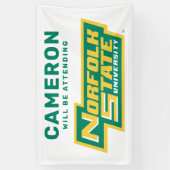 Banderoles Futur diplômé de la NSU Spartans (Vertical)