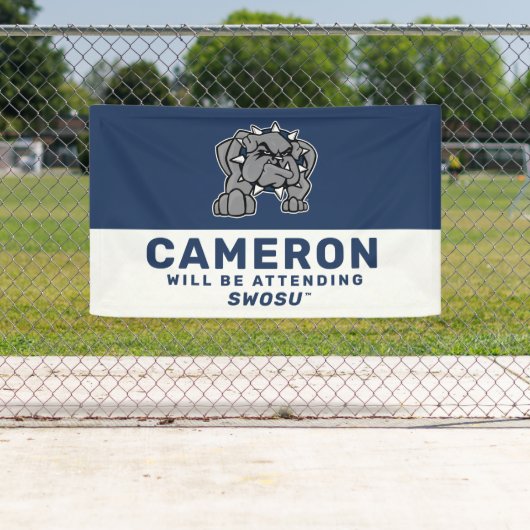 Banderoles Futur diplômé de la SWOSU (En situation)