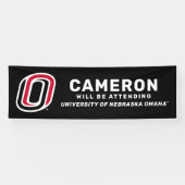 Banderoles Futur diplômé de l'UNO Mavericks (Horizontal)