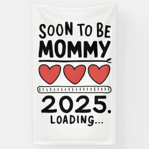 Banderoles Future Maman 2025 Maman en route Promotion Maman