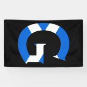 Banderoles G Monogramme superposé sur le drapeau écossais (v) (Horizontal)