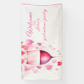 Banderoles Galentines roses (Verticale)