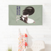 Banderoles Gamecock Sepia (En situation)