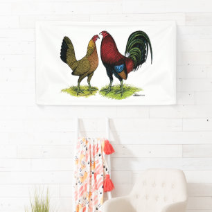 Banderoles Gamefowl Pair