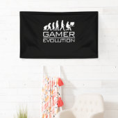 Banderoles Gamer Gift | Évolution des gamers (En situation)