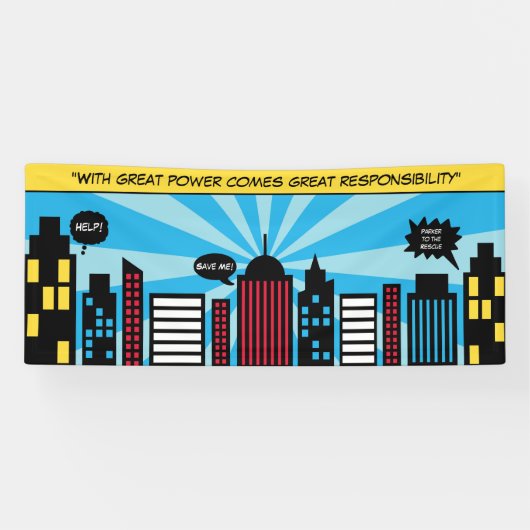 Banderoles Garçon superbe (Horizontal)