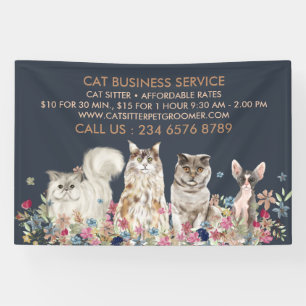 Banderoles Garde de chat de la Marine Animaux
