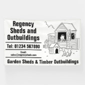 Banderoles Garden Sheds and Outbuildings (Horizontal)
