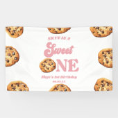 Banderoles Gâteaux pour le Premier Anniversaire de Sweet One  (Horizontal)