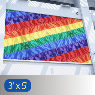 Banderoles Gay LGBTQ Rainbow Flag Rainbow Stripes Gay Party