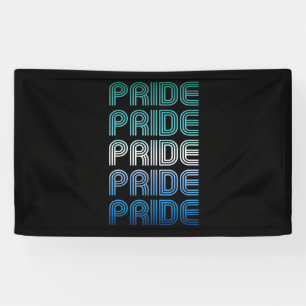 Banderoles Gay masculin Rétro Fierté Fierté