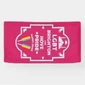 Banderoles Gay pride Brighton (Horizontal)