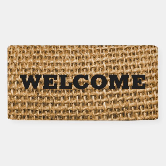 Banderoles Geebung Burlap (Horizontal)