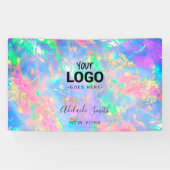 Banderoles gemstone couleur néon (Horizontal)