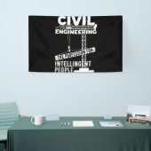Banderoles Génie Civil La profession pour l'intelligence (Salon professionnel)