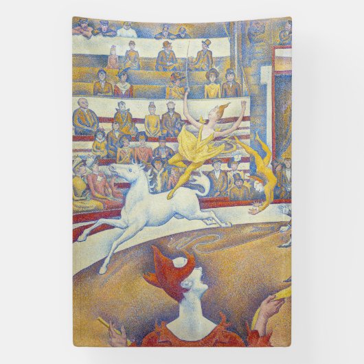 Banderoles Georges Seurat - Le Cirque (Verticale)
