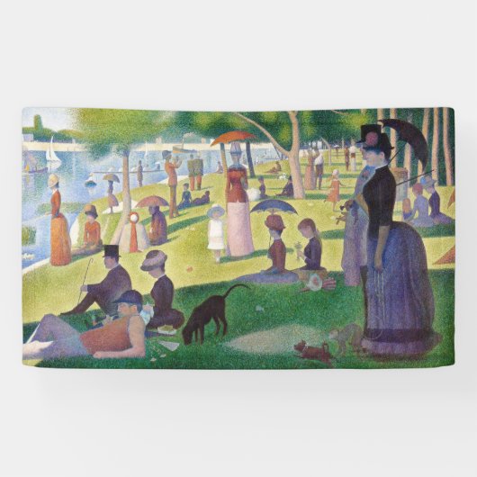 Banderoles Georges Seurat - Un dimanche sur La Grande Jatte (Horizontal)