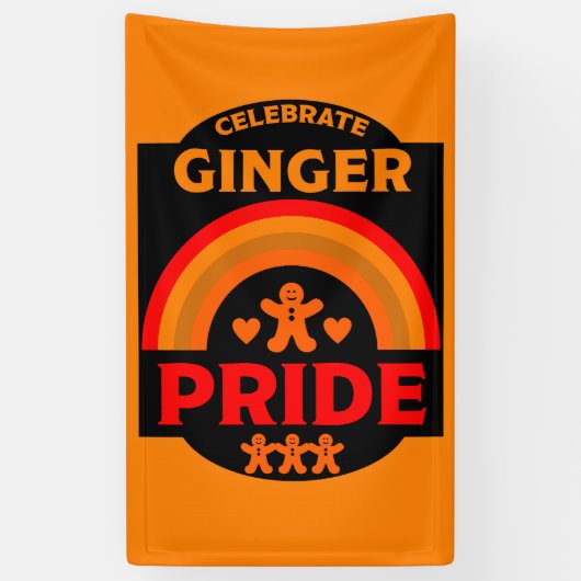 Banderoles Ginger Haired Pride (Vertical)