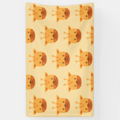 Banderoles Giraffe Anniversaire Art pour enfants (Vertical)