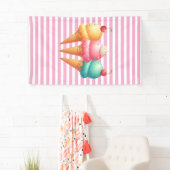 Banderoles Glace colorée (En situation)