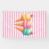 Banderoles Glace colorée (Horizontal)