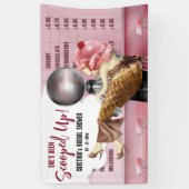 Banderoles Glacerie Rétro Crème Glacée Ramassée (Vertical)