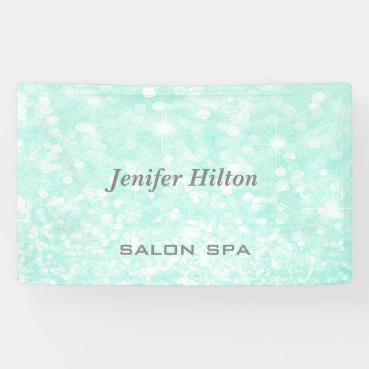 Banderoles Glamour moderne chic glittery (Horizontal)