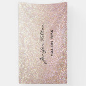 Banderoles Glamour moderne chic glittery (Vertical)