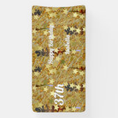 Banderoles Glitzy Sparkling Happy Any Age Birthday (Verticale)