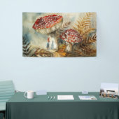 Banderoles gnome aquarelle (Salon professionnel)