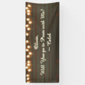 Banderoles  Go to Prom with Me | Romantic Promposal (Vertical)