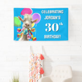 Banderoles Goat with Party Blowers (En situation)