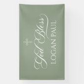 Banderoles GOD BLESS SAGE banner backdrop (Verticale)